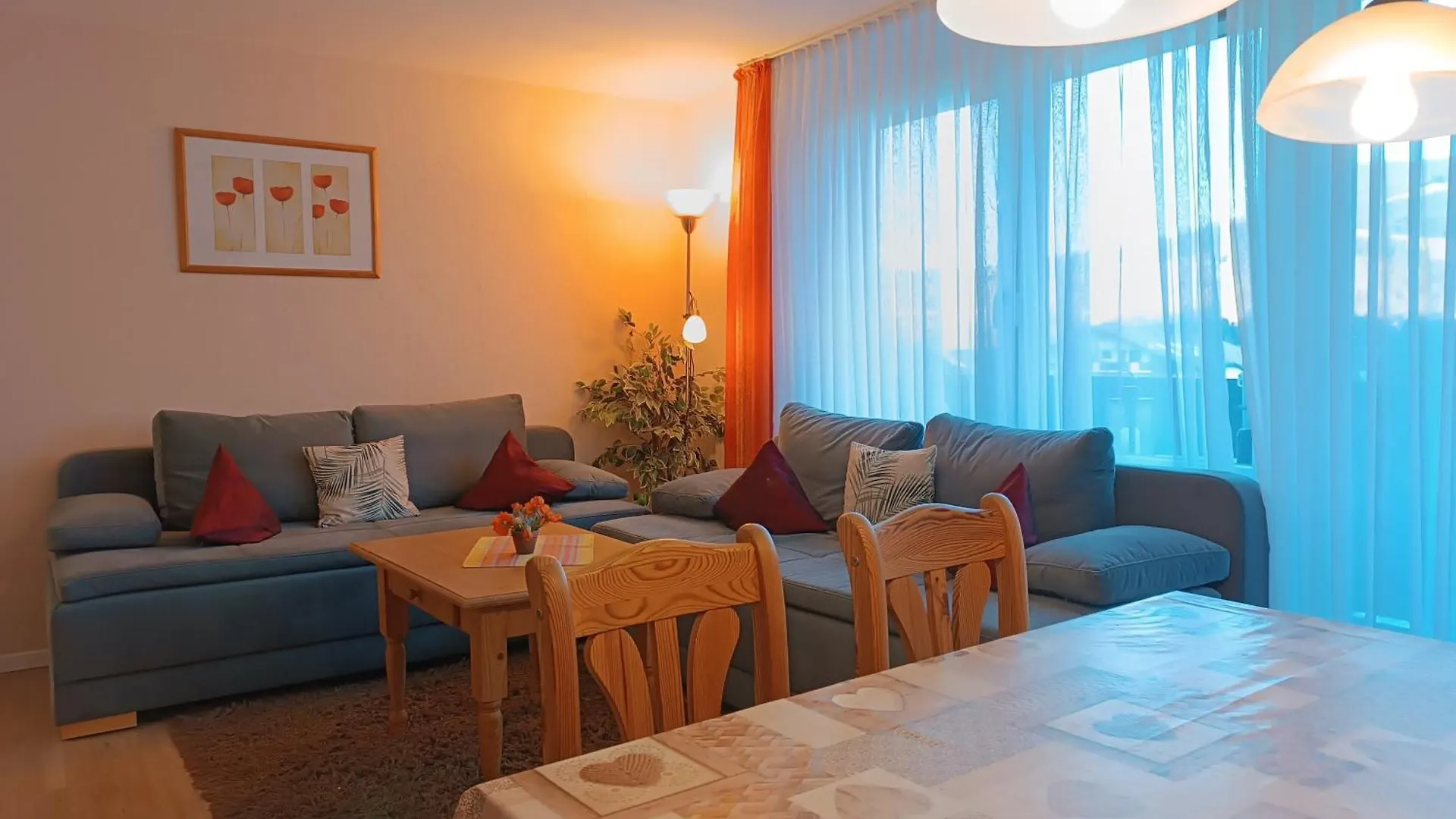 2-Raum Fewo Alpenglueck - Hallenbad & Sauna Fischen im Allgaeu Apartmán